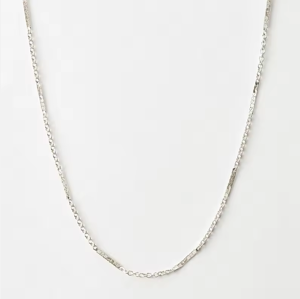 Everyday Match Necklace - Rhodium